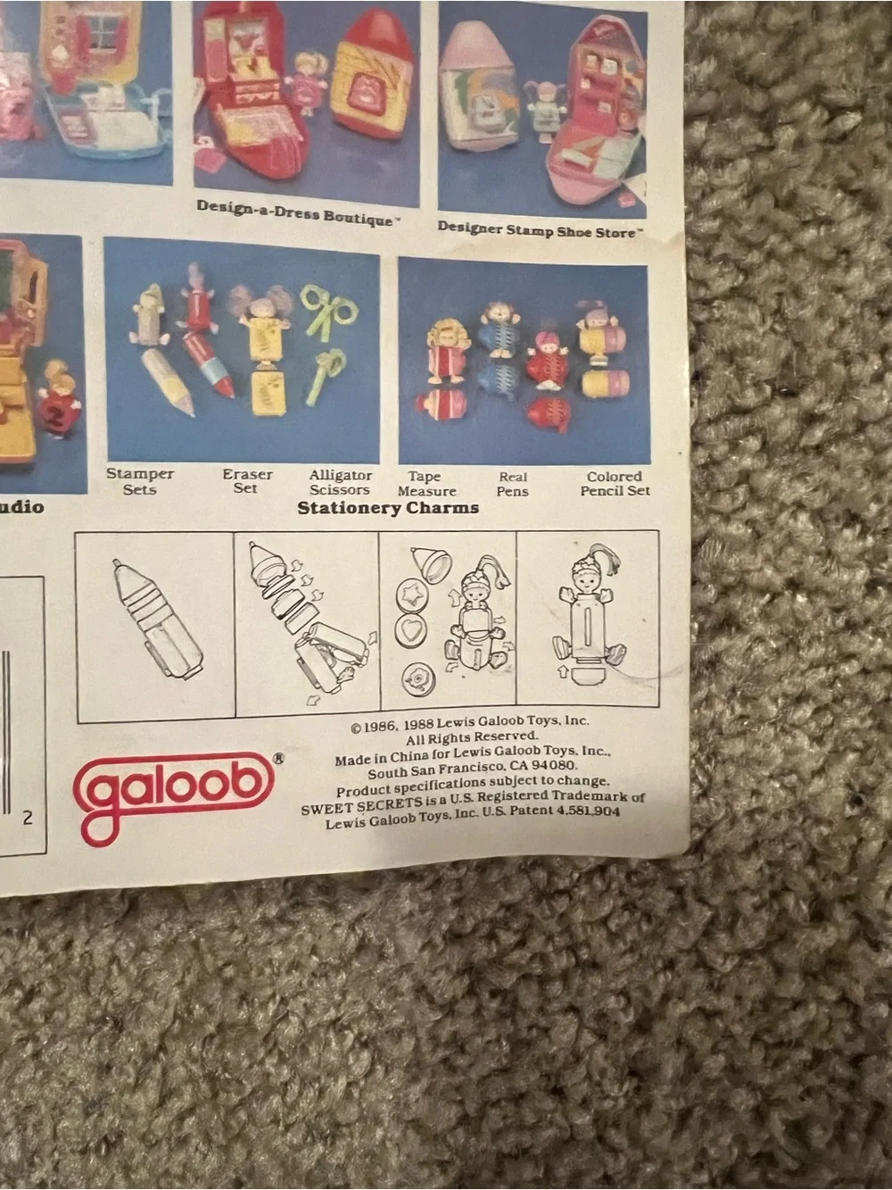 Galoob vtg sweet